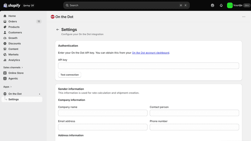 Set up your account