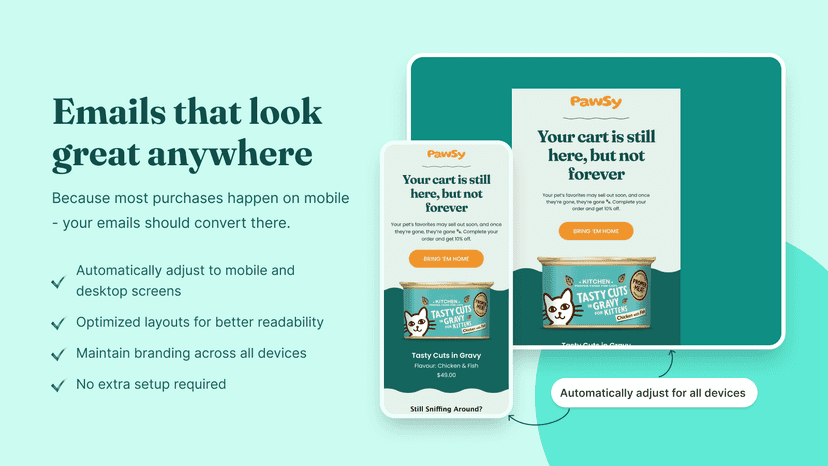 Mobile-optimized email templates for better ecommerce sales