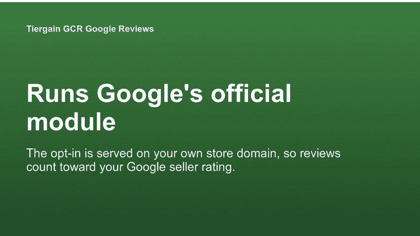 One-field setup with your Google Merchant Center ID