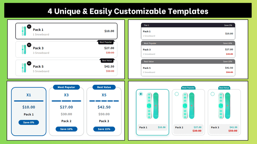 DMJ Volume Discount - Product Page Widget