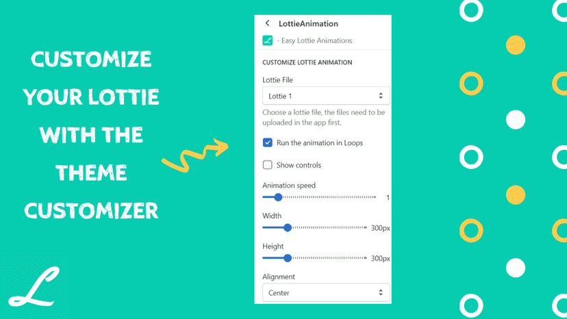 Customize your lottie