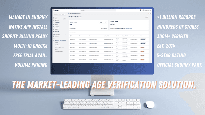 Age Verification that happens seamlessly in the background.