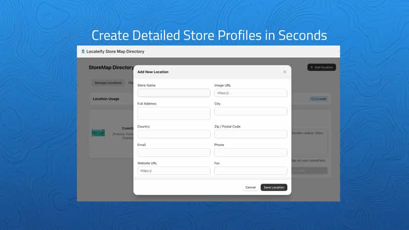 Create Detailed Store Profiles In Seconds