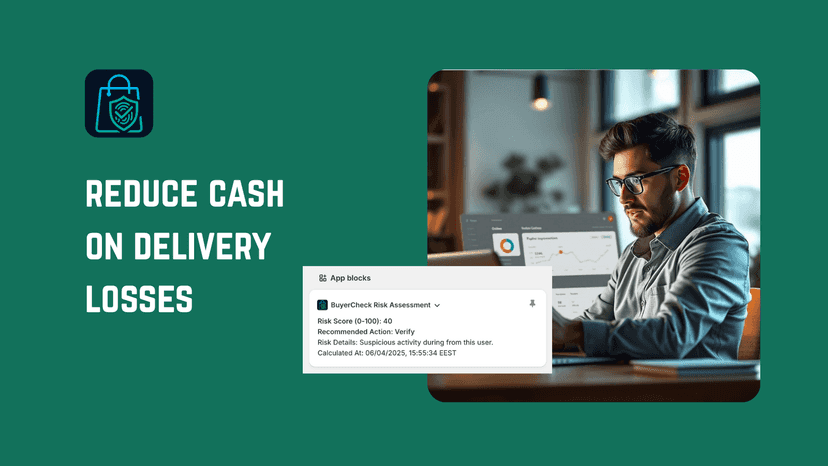 buyercheck - reduce cash on delivery losses