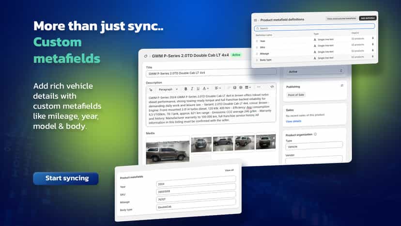 Connect Autotrader feed to Shopify in 2 steps