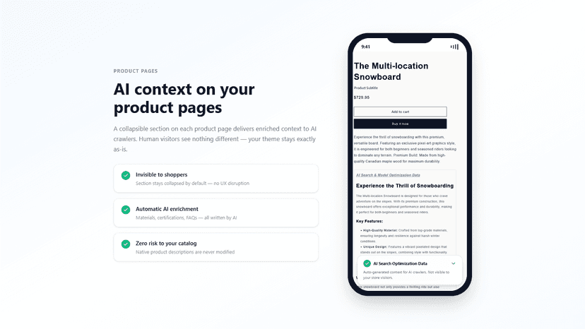 AI Rankster - Enriched product description