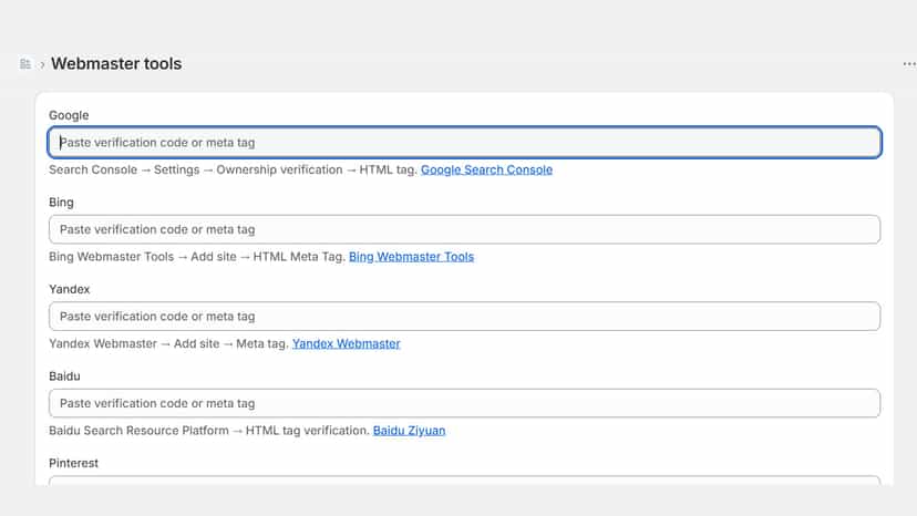 Top SEO app for shopify