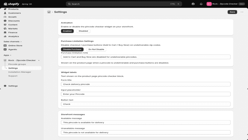 Rock_Zipcode_Checker_Settings