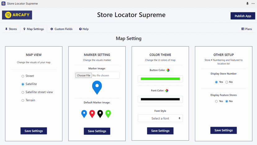 Store Customization