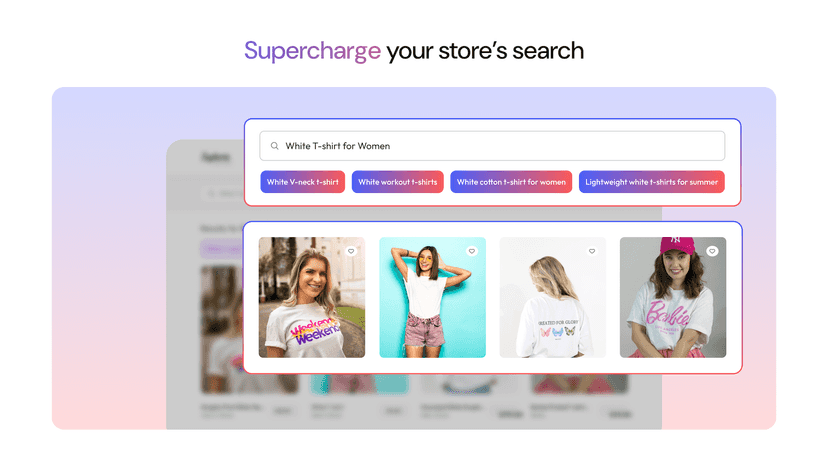 Atomz AI search with Prompts for Apparel and Fashion