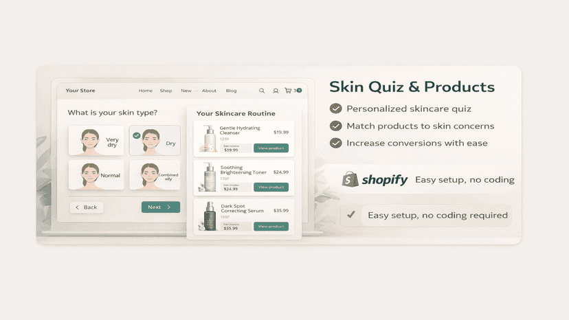 Skin Quiz Products