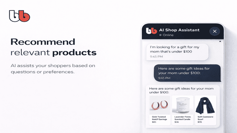 Instant answers powered by your store’s data