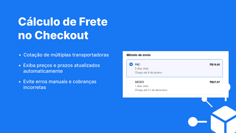 hub-de-frete-no-checkout-correios-jadlog-melhor-envio-loggi