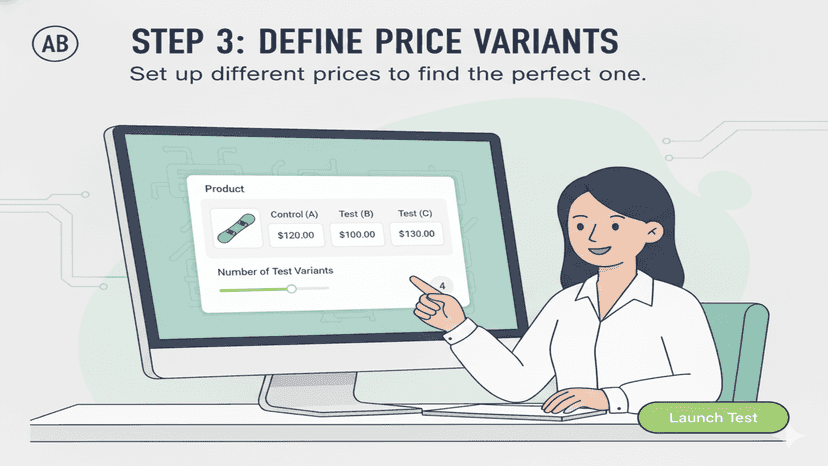 Select the price variants.