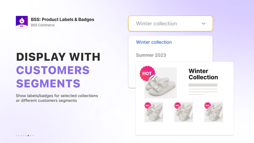 Label on Collections, Labels on customers
