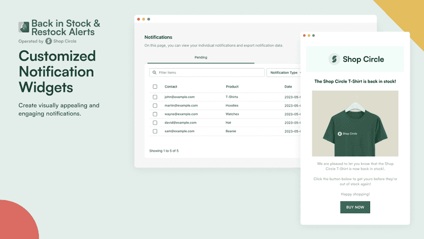 Create visually appealing and engaging notifications.
