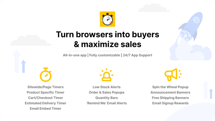 shopify countdown timer urgency