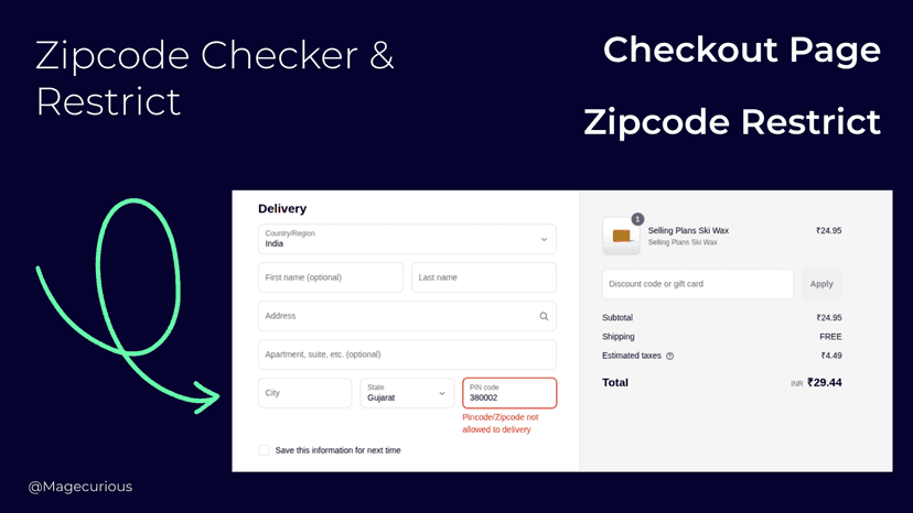 zipcode checker