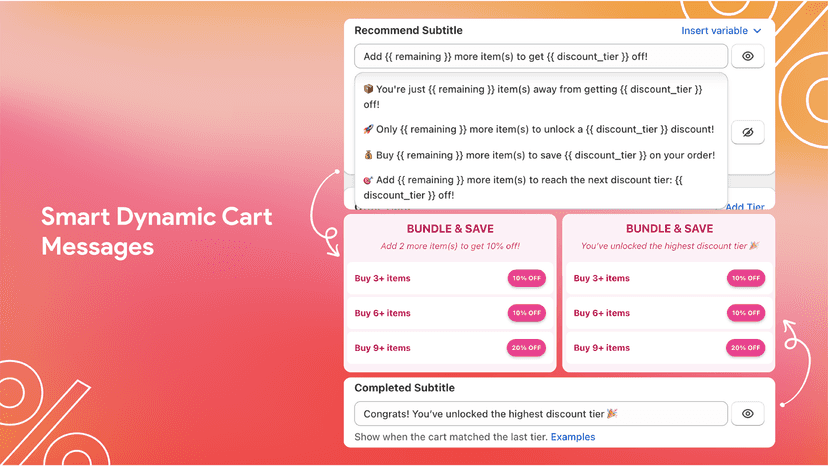 Create Urgency with Smart Cart Messages