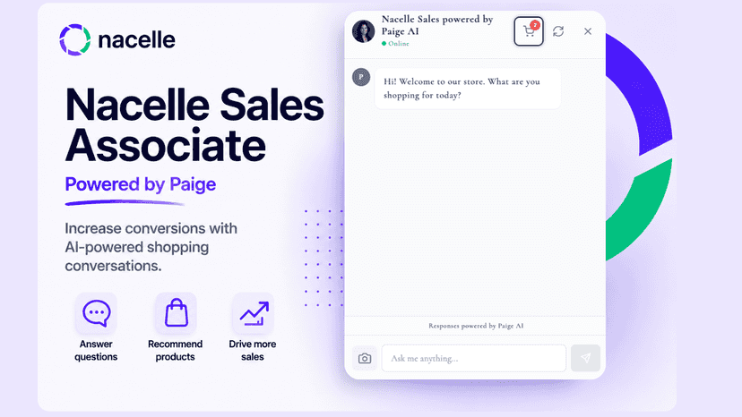 The AI sales associate that turns browsers into buyers.