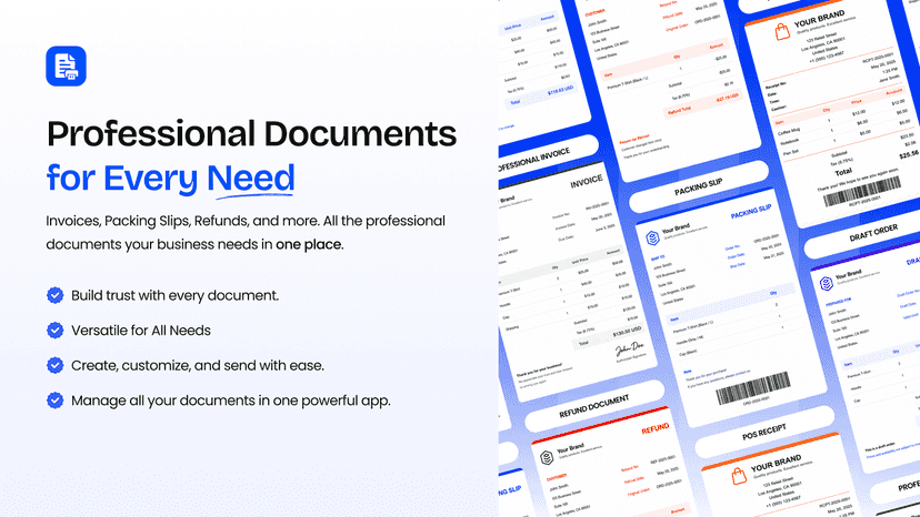 PDF Invoice Multiple Templates