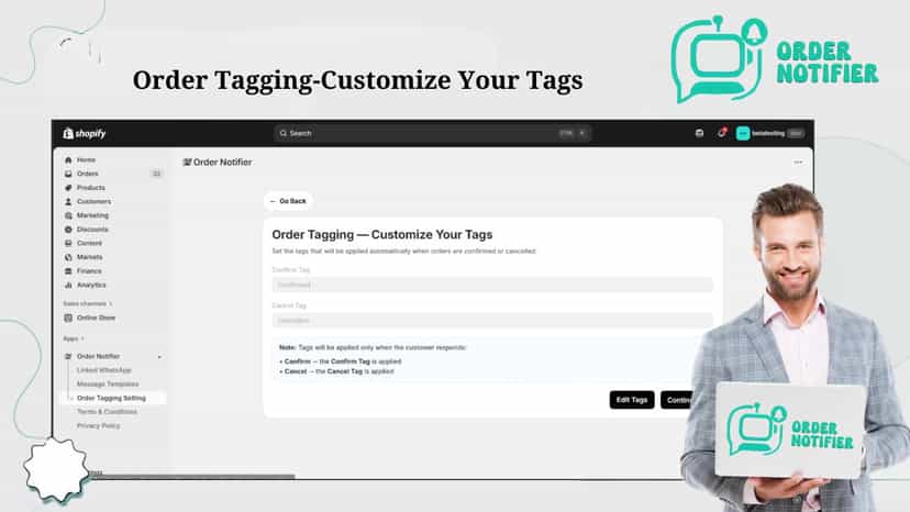 Order notifier, Auto order confirmation, whatsapp automation