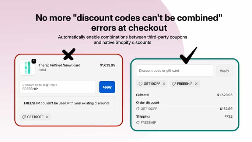 Shopify Discount Combine