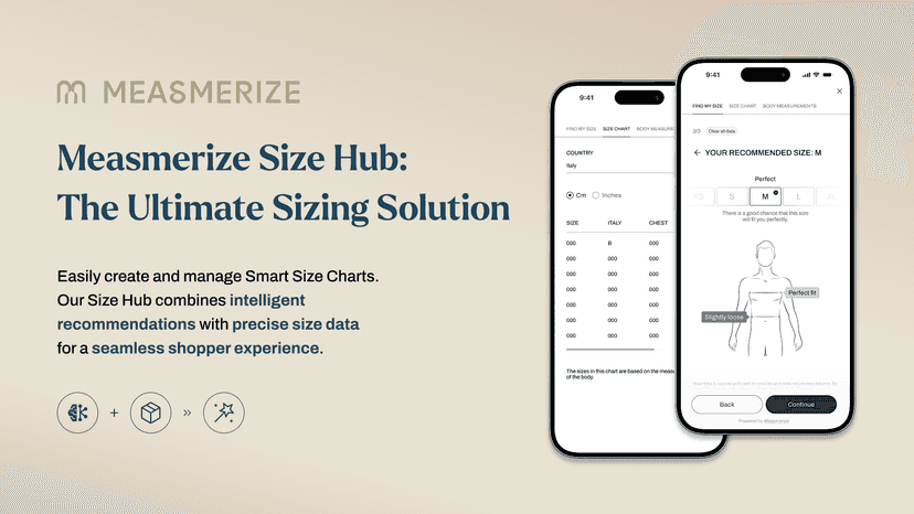Measmerize Size Hub: The ultimate Sizing Solution