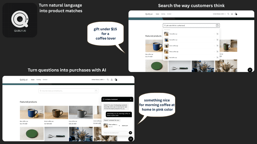 AI Product Discovery and AI Chart Assistant