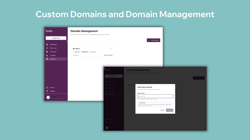 Branded domain Shopify