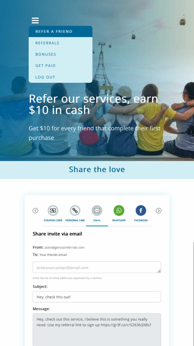 Bluebird Advocate Portal Template