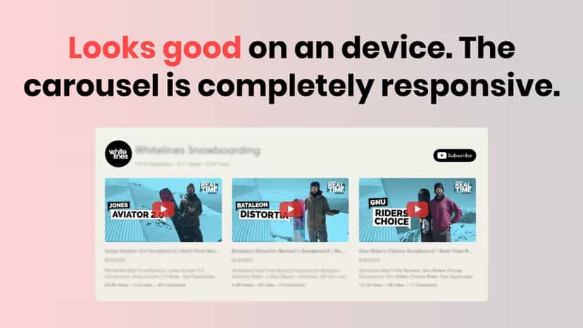 Looks good on any screen. Completely mobile Responsive.