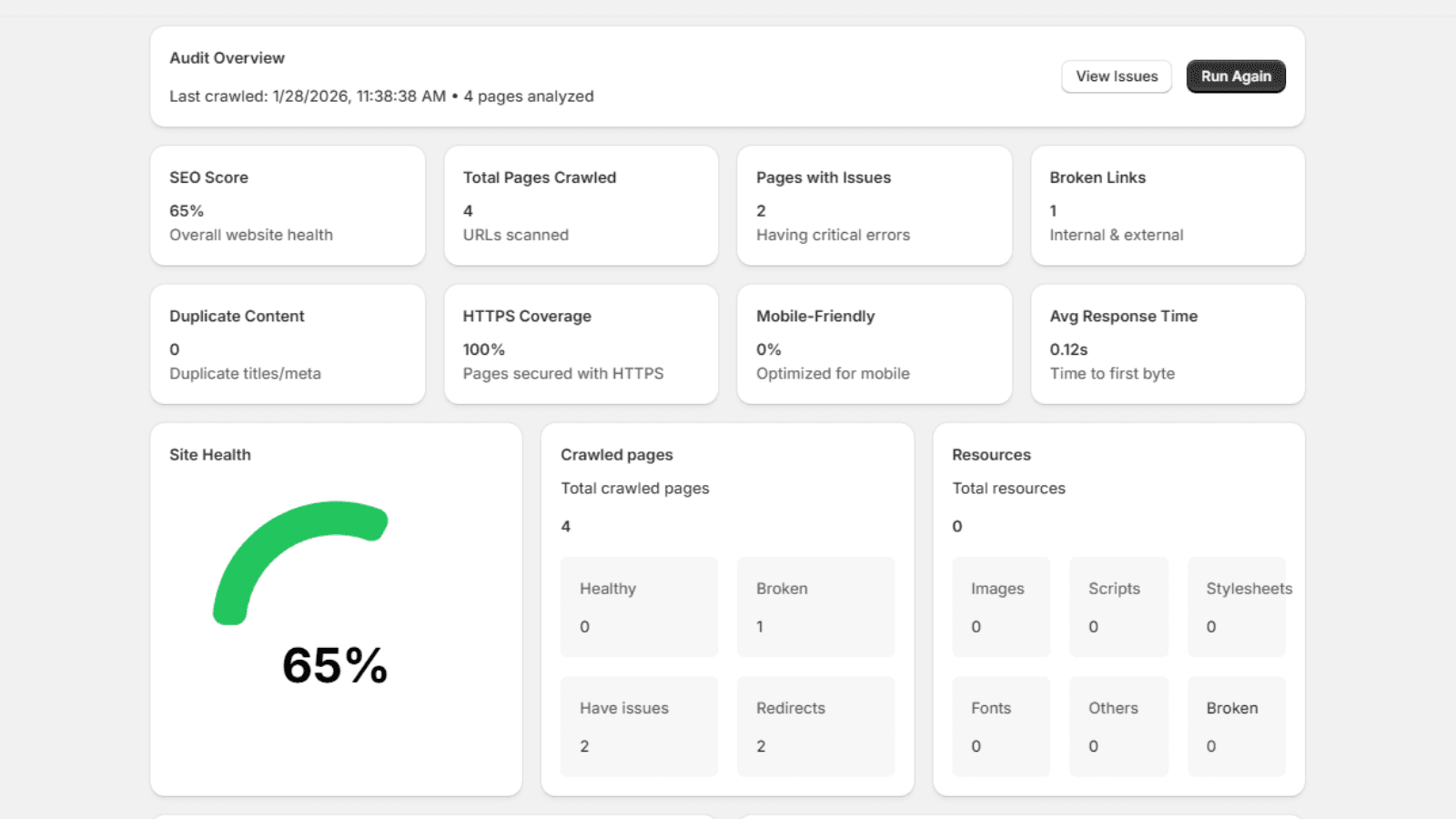 CrawlHunt Audit Report