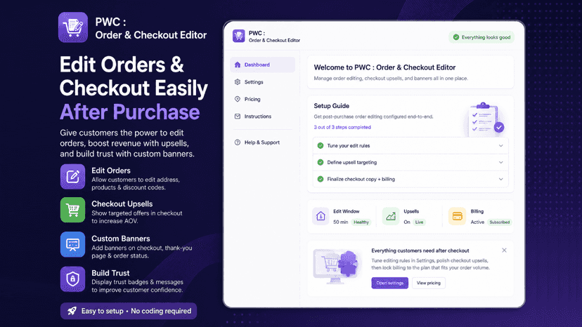 Order Editor Main