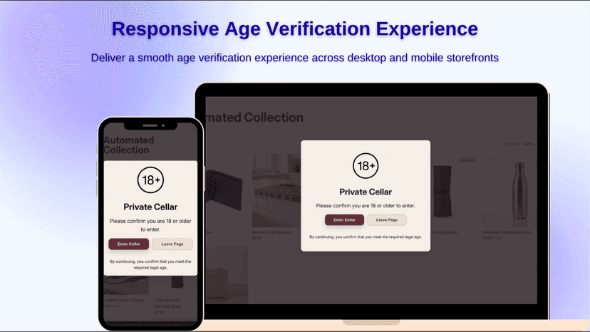 Responsive Age Verification Experience