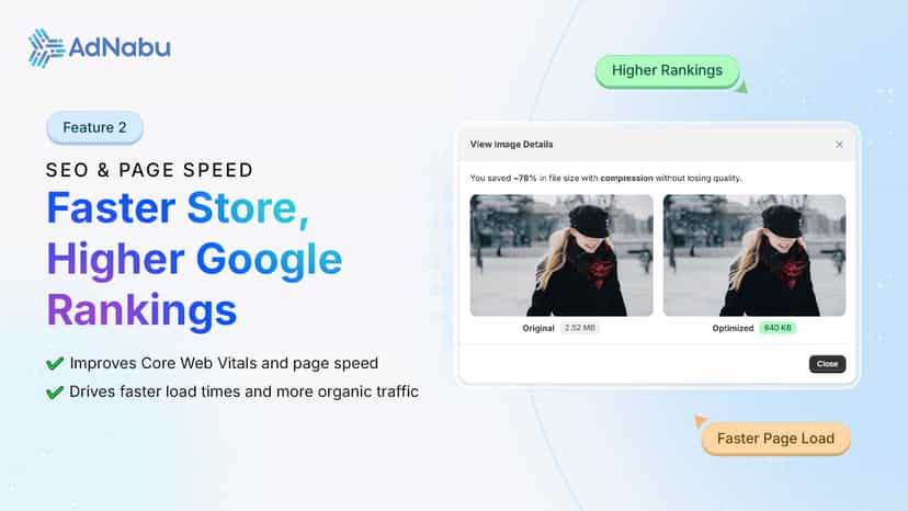 Compress images to drive faster load times & organic traffic