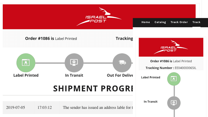 Branded Tracking Page