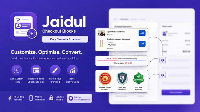 Jaidul Checkout Blocks