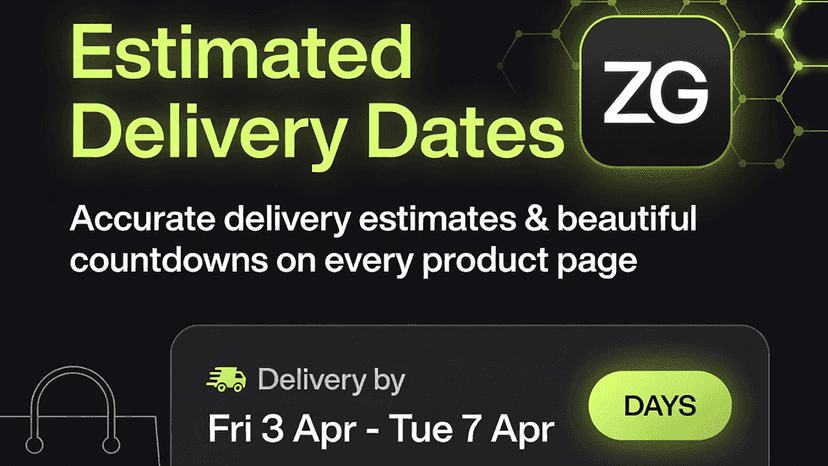 estimated delivery dates zg