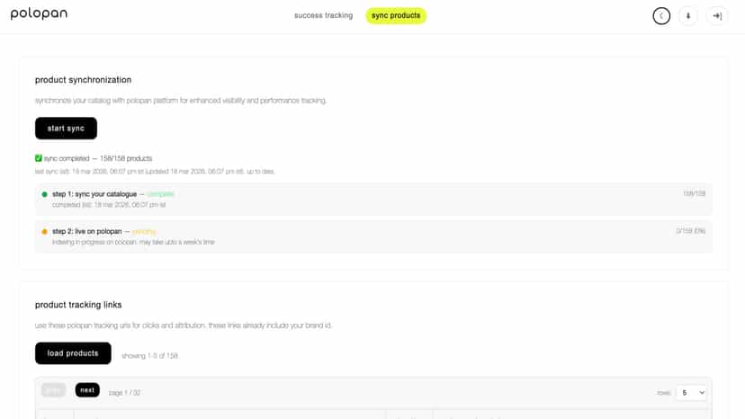 Easy One-Click Catalogue Sync