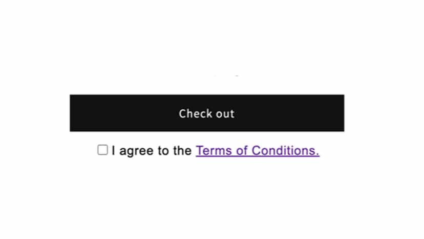 shopify terms and conditions app
