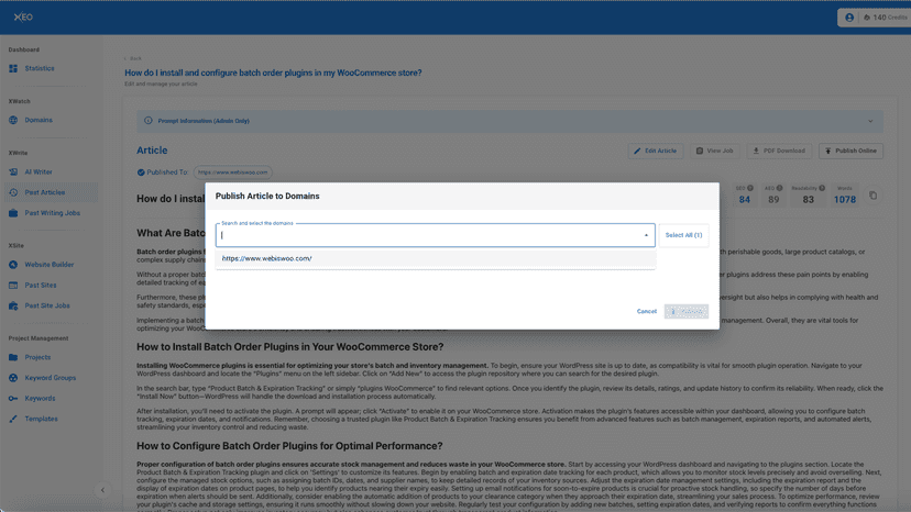 Publish to Shopify Blog