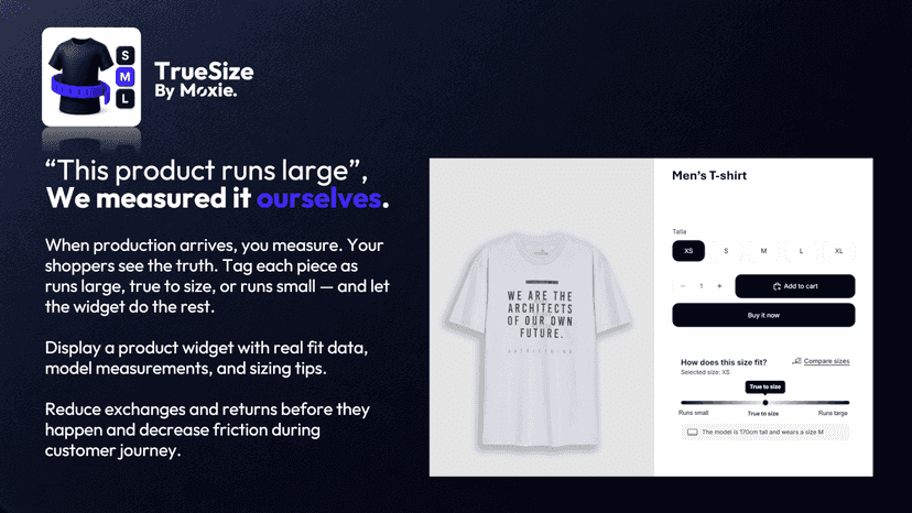 Compare your size across well-known brands