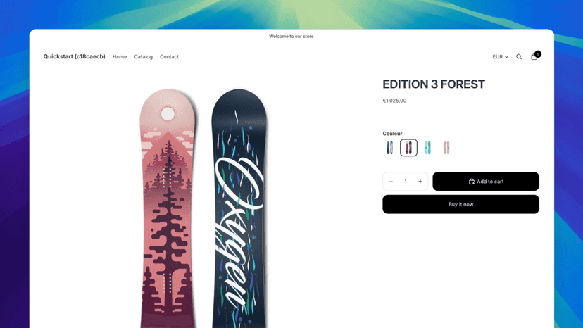 Shop preview