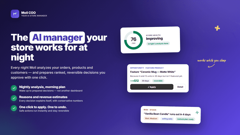 The AI manager your store works for at night