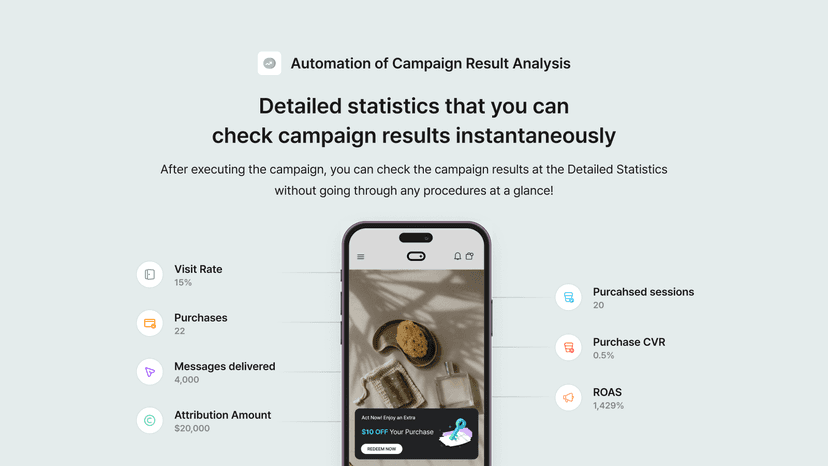 Datarize campaign analytics