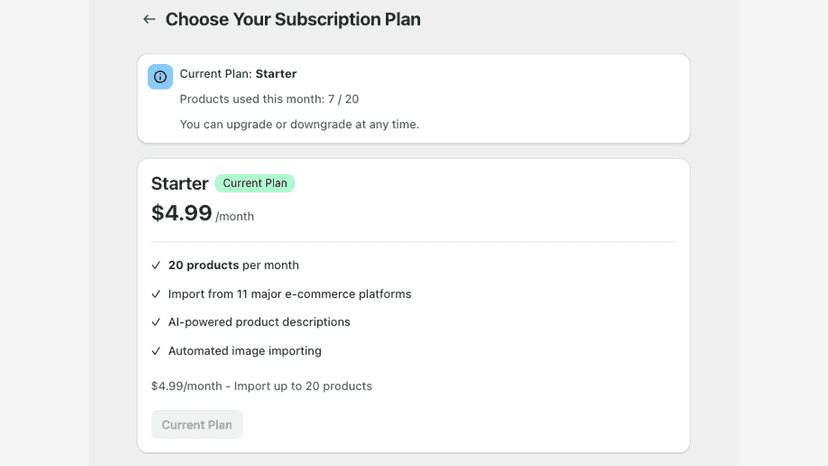 Subscription 1