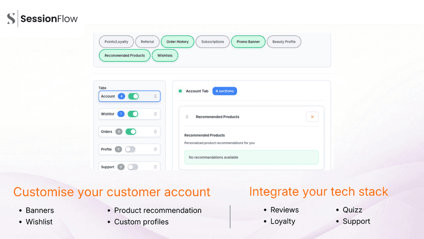 integrate with the rest of your stack