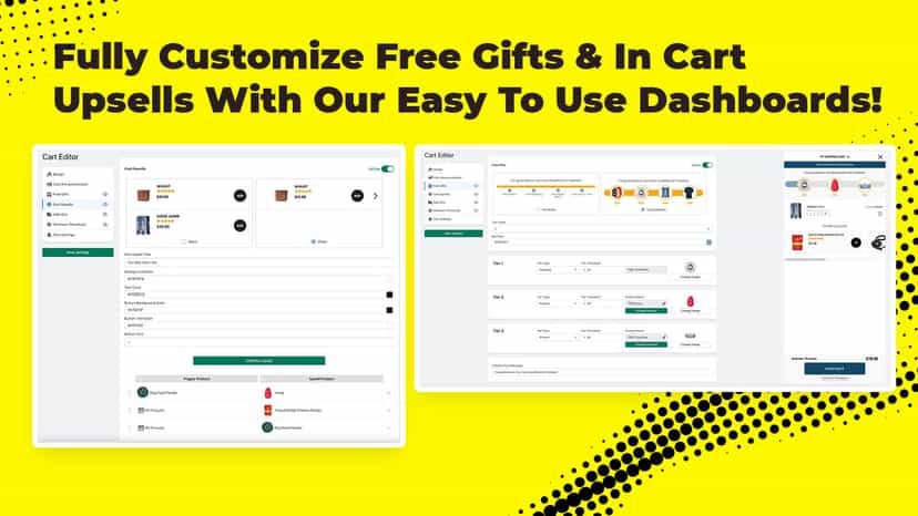 Fully customized dashboard