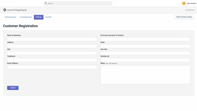 Admin Config